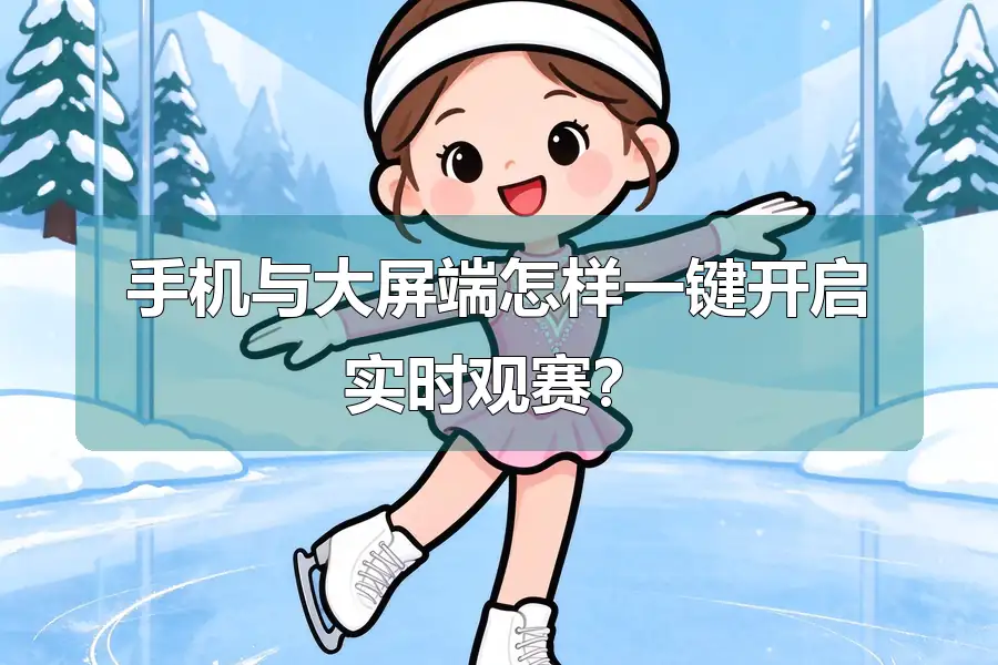 手机与大屏端怎样一键开启实时观赛?